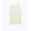 150604SD latest design mesh knitwear skirt